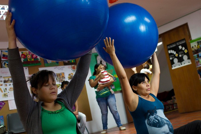 Dịch vụ chăm sóc phụ nữ mang thai tại bệnh viện tư nhân ở Caracas, Venezuela.